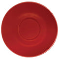 Olympia Cafe Untertassen rot 158 mm - 12 Stk.