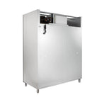 Gastronomie Tiefkühlschrank ECO 1400 GN 2/1 Monoblock, 1350 Liter Kühlraumvolumen, 6 verstellbare Einlegeböden, Robuste Bauweise, Edelstahl