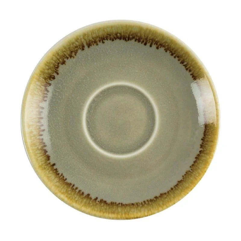 Olympia Kiln Untertassen Moos 115 mm - 6 Stk.