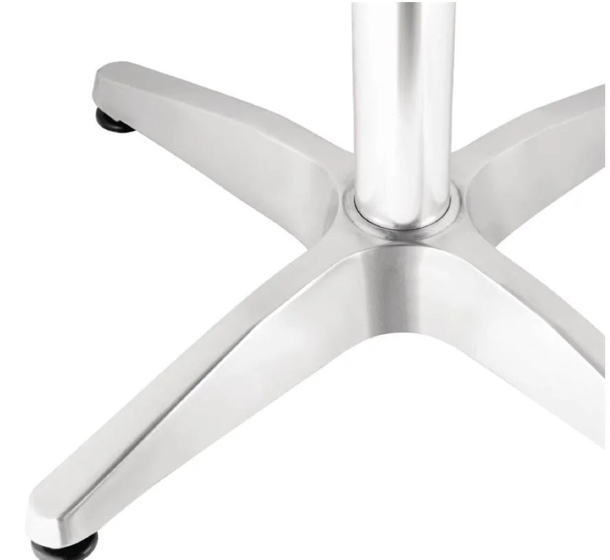 Bolero Stehtisch Ø600 mm Eschenholz, 1 Bein