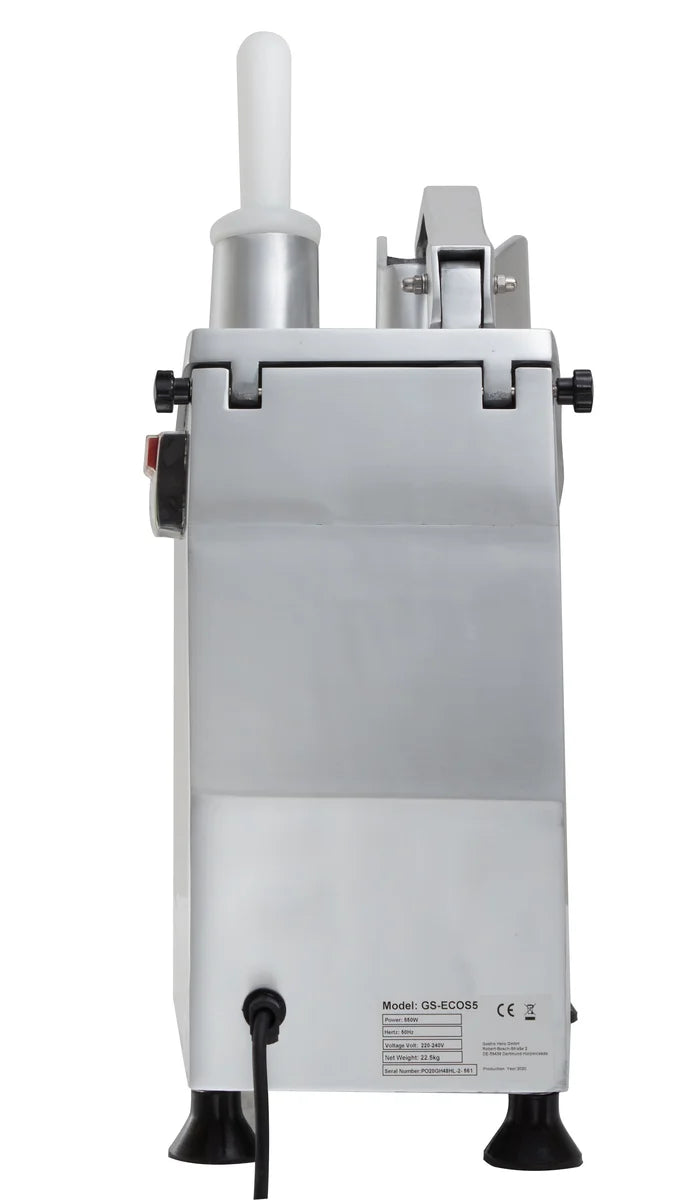 Gemüseschneider Eco inkl. 5 Scheiben, 300 kg/Std, Aluminium