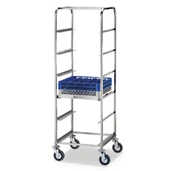 Transportwagen für 12 Spülmaschinenkörbe 500x500 mm