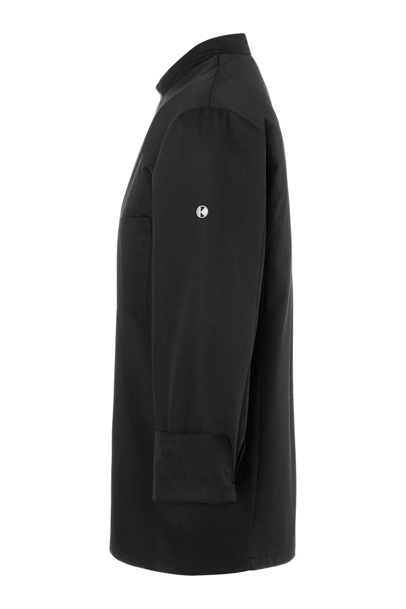 Herrenkochjacke Lars, schwarz, Größe: 58