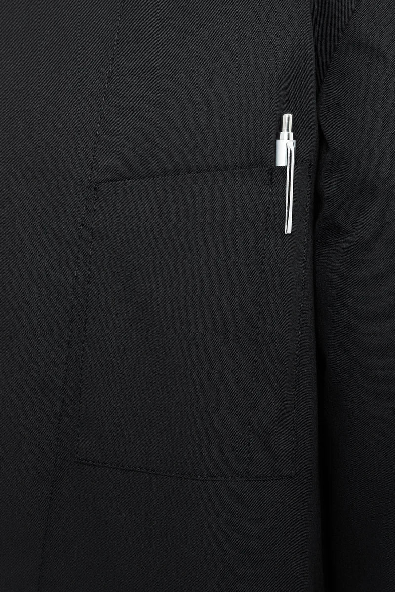Herrenkochjacke Lars, schwarz, Größe: 58