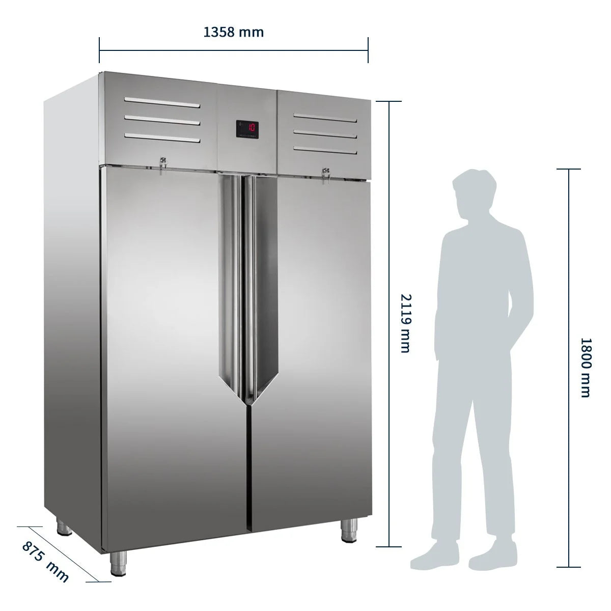 Kühlschrank Avantis 1400 GN 2/1