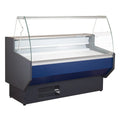 Kühltheke PROFI 150 - rundes Frontglas, 1525 mm, mit LED-Beleuchtung