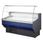 Kühltheke PROFI 150 - rundes Frontglas, 1525 mm, mit LED-Beleuchtung