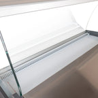 Kühltheke PROFI 150 - rundes Frontglas, 1525 mm, mit LED-Beleuchtung