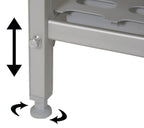 Standregal Profi 1590 x 400 x 1670 mm, 4 Böden