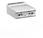 Gasgrillplatte Dexion Lux 700 - 70/73 - glatt - Tischgerät - 14 kW