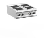 Elektroherd Dexion Lux 700 - 70/73 - Tischgerät - 4 quadratische Kochfelder- 10,4 kW