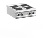 Elektroherd Dexion Lux 700 - 70/73 - Tischgerät - 4 quadratische Kochfelder- 10,4 kW