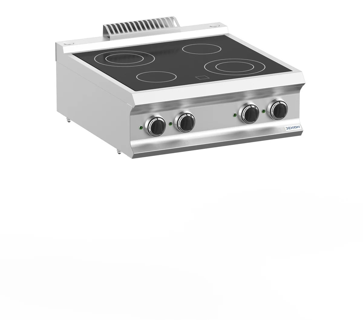 Ceranherd Dexion Lux 700 - 70/73 - Tischgerät - 4 runde Kochflächen - 8,6 kW