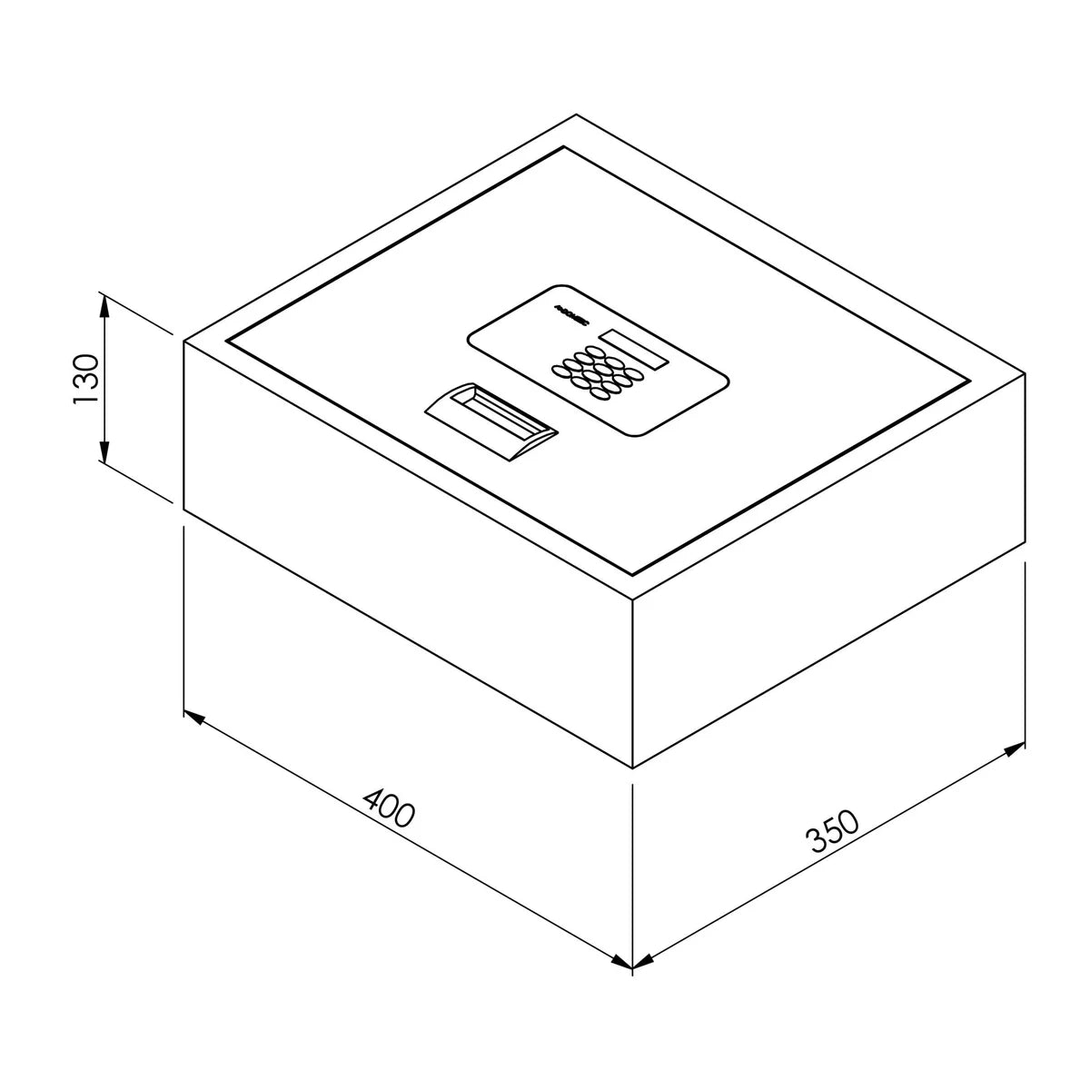 Dometic Hotelsafe MDT 400 X Standard Class