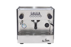 Gaggia Milano Siebträgermaschine LA NERA COMPACT 1-Gruppig, Festwasseranschluss, silber/schwarz, inkl. Aufstellung