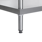 Edelstahl Regal ECO 1000x500x1800 mm