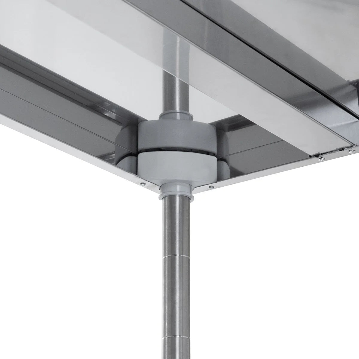 Edelstahl Regal ECO 1200x500x1800 mm
