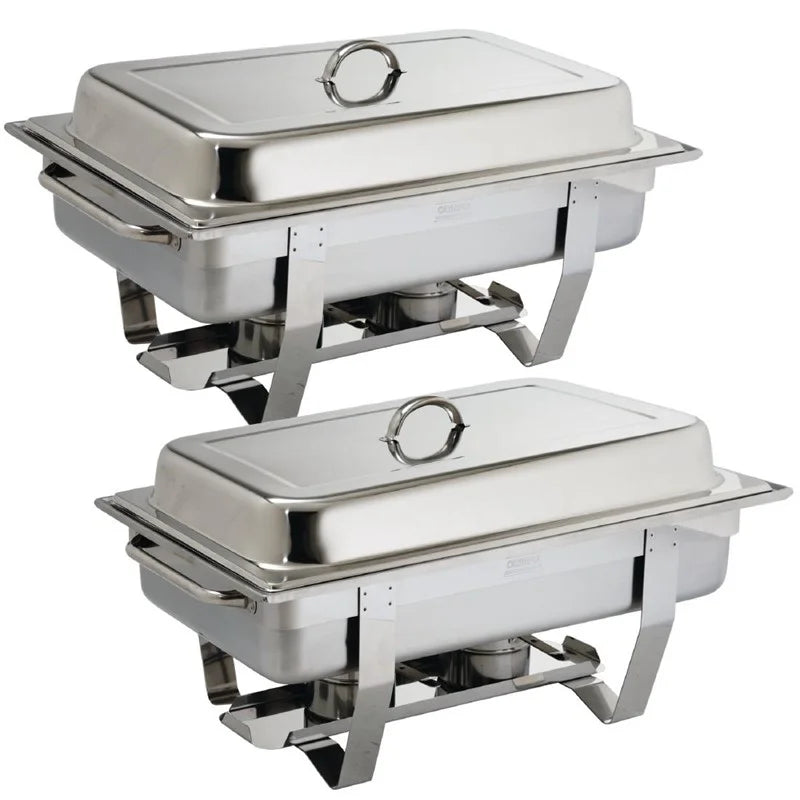 Olympia Milan Chafing-Dish x2