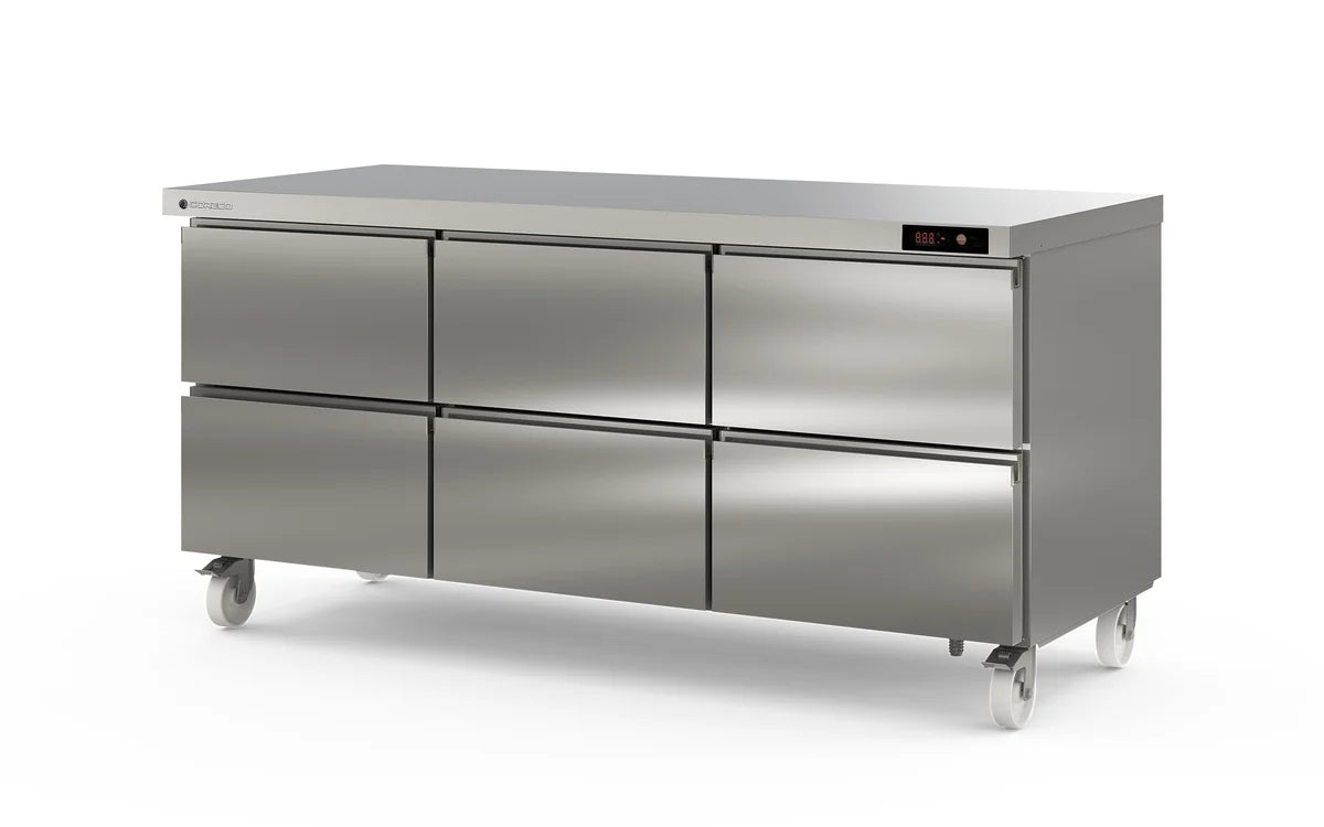 Coreco Kühltisch US Range 1800 - 0/6