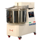 Spiral-Teigknetmaschine PROFI 33 Liter 400V mit Rollen - variabler Kopf