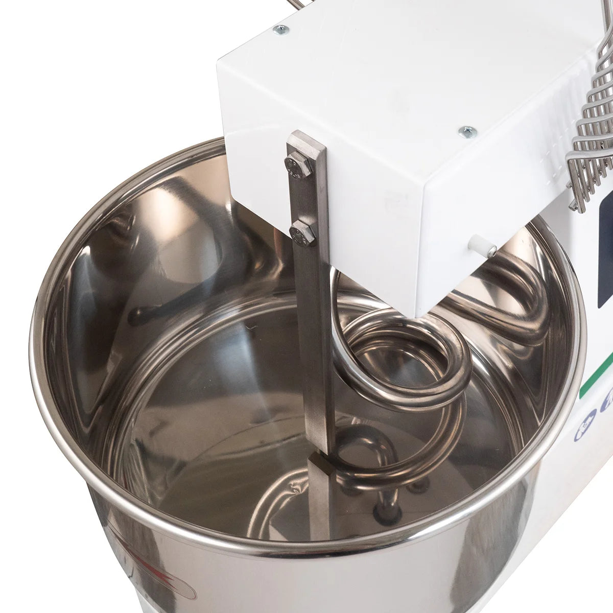 Spiral-Teigknetmaschine PROFI 42 Liter 230V mit Rollen - fester Kopf