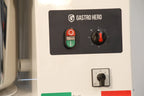 Spiral-Teigknetmaschine PROFI 42 Liter 400V mit Rollen - variabler Kopf und 2 Geschwindigkeiten