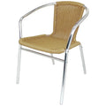 Rattanstühle Bolero natur stapelbar - 4 Stück