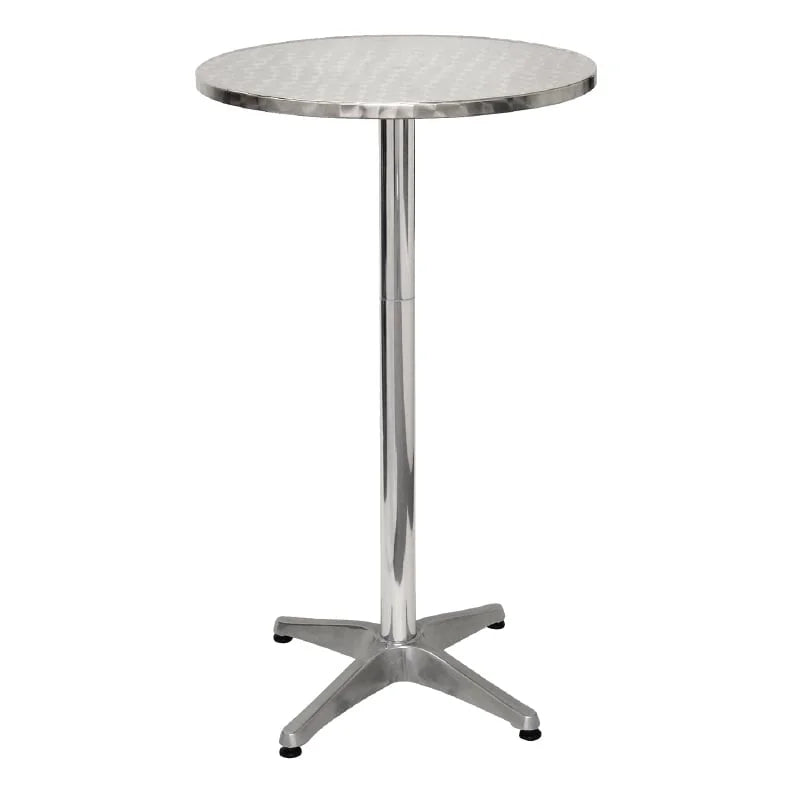 Bolero Stehtisch Ø600 mm Edelstahl