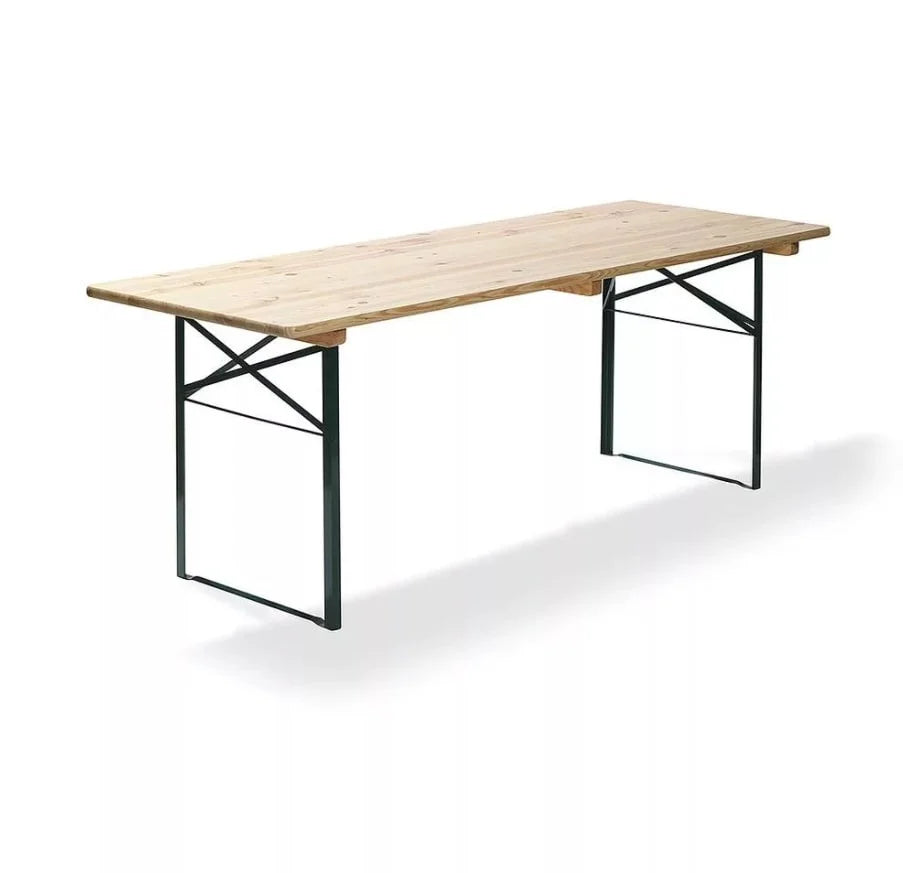Feros Biertisch 2200 x 500 x 780 mm Brauereiqualität