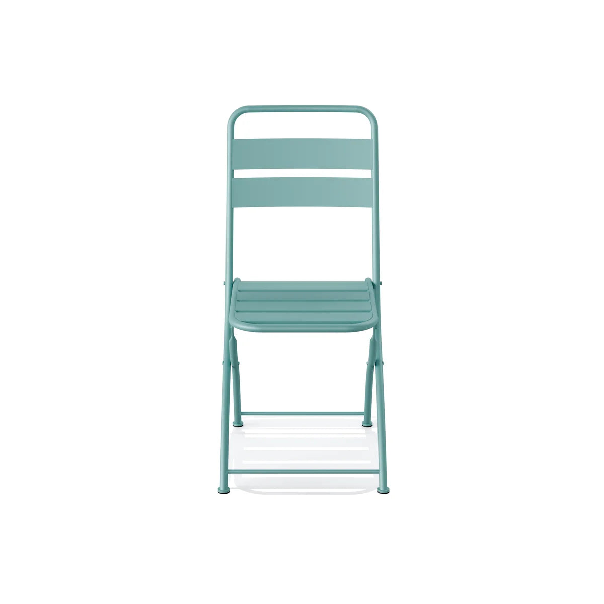 Feros Breeze Bistro Klappstuhl Metall – Blau