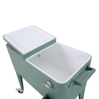 barths Icy Kühlbox auf Rädern – Grün