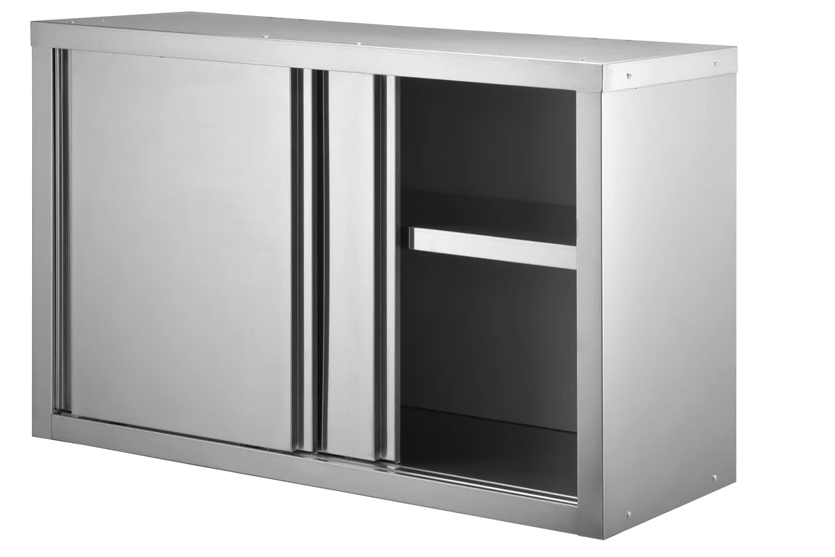 Wandhängeschrank mit Schiebetüren Basic 10, AISI 201