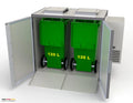 Hefa Abfallkühler 2x 120L