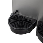 Slush Eis Maschine 2x 12 Liter Edelstahl schwarz