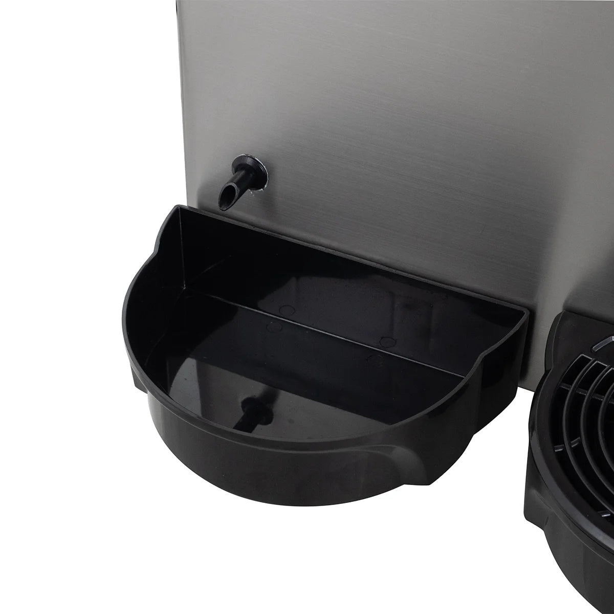 Slush Eis Maschine 2x 12 Liter Edelstahl schwarz