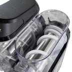 Slush Eis Maschine 2x 12 Liter Edelstahl schwarz