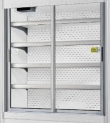 Nordcap Thermoglas-Schiebetüren für ALASKA 150 / SLIM 150, frontseitig, selbstschließend