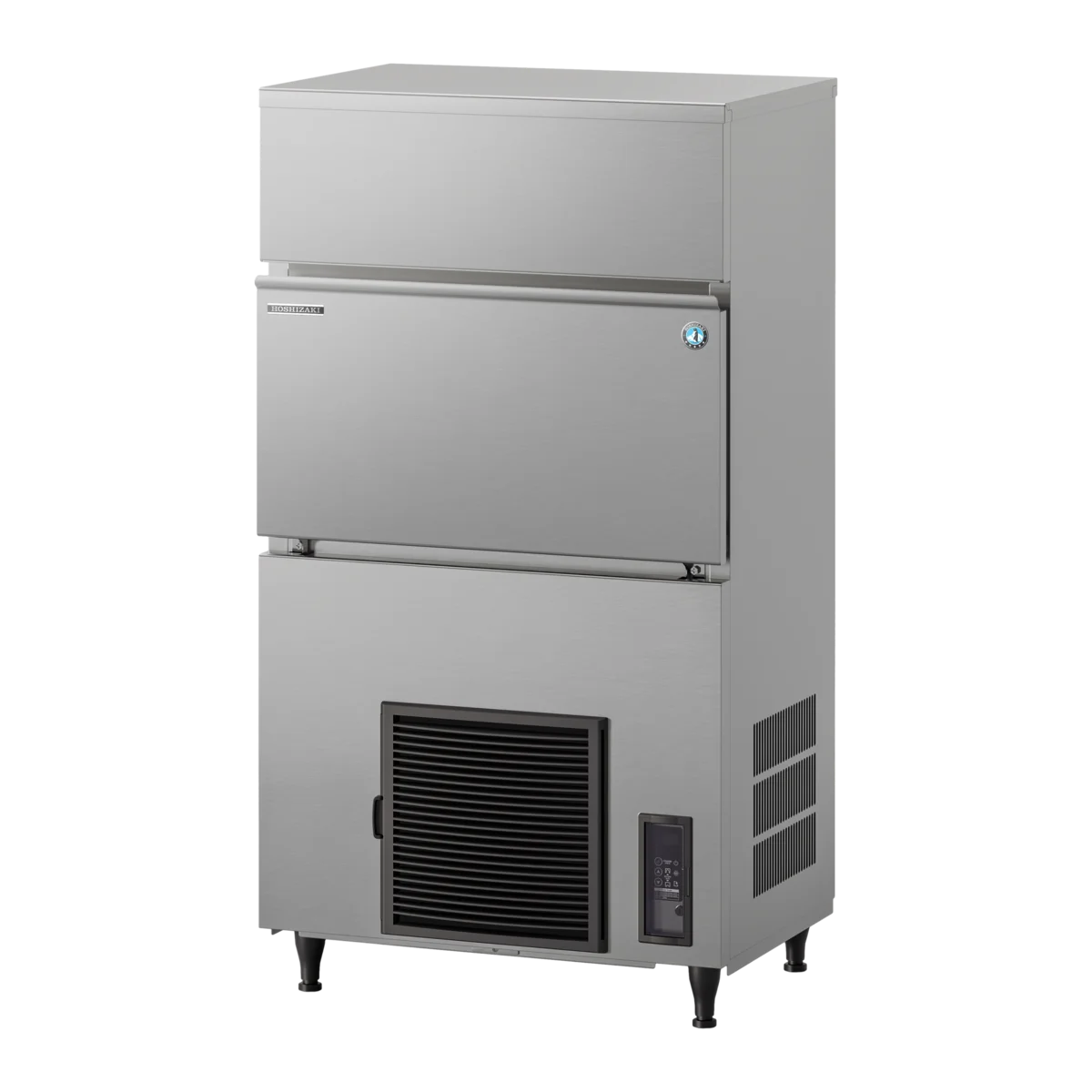 Hoshizaki Volleiswürfelbereiter FlexiCube IM-130PE-F-32 120 kg/24h XL Würfel mit 50 kg Vorratsbehälter, mit Ablaufpumpe