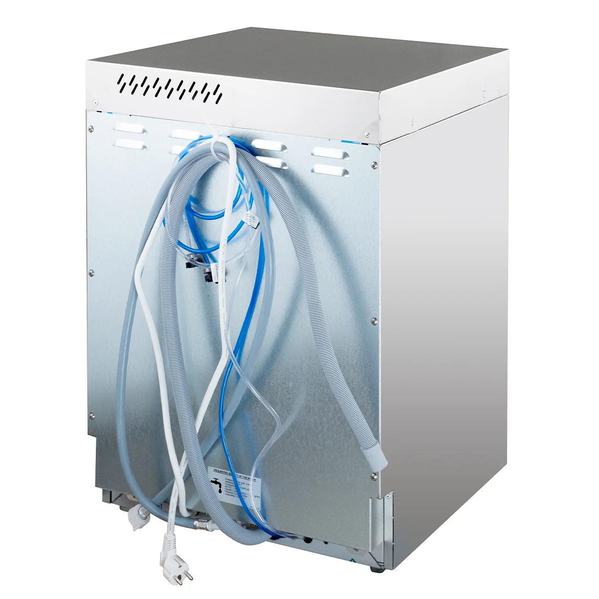 Gläserspülmaschine HYPRO Digital 40 SL 40x40 cm Korbmaß, mit Reiniger- & Klarspüldosierer, mit Ablaufpumpe & Drucksteigerungspumpe Made in Europe, 230 Volt