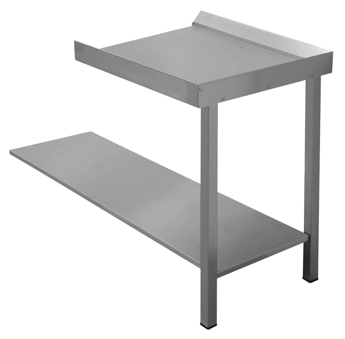 Ablauftisch für Korbtransportspülmaschine mit Trockeneinheit 110x60x85cm