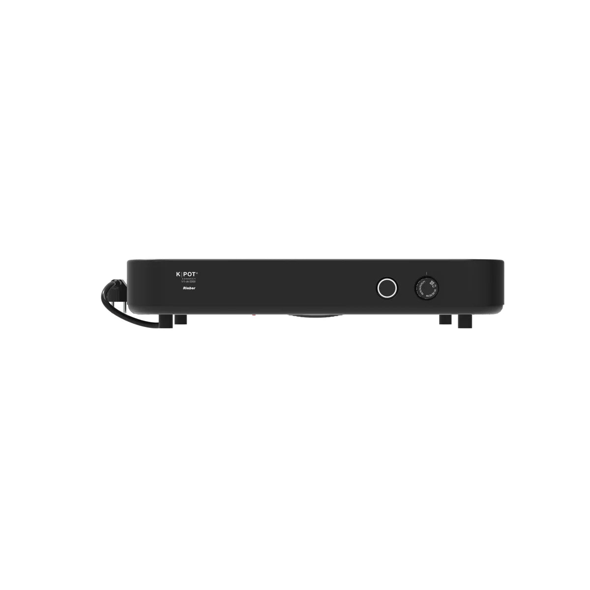 Rieber Digitale & App-gesteuerte Catering-Küche mit Cerankochfeld K-POT CONNECT 1/1-ck-2200 schwarz