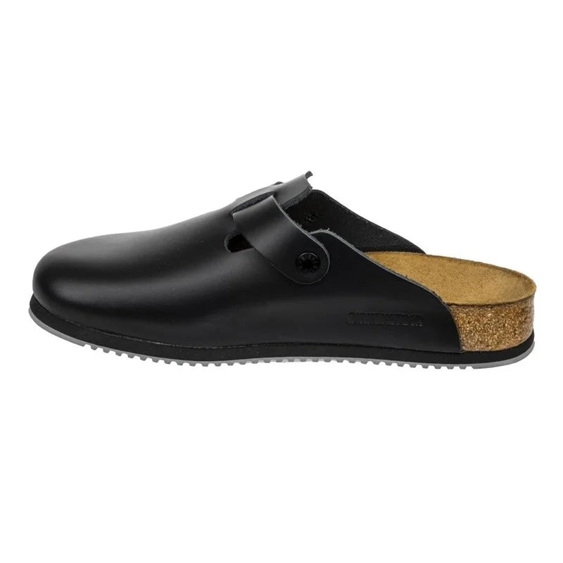Birkenstock Boston Super Grip Clogs schwarz Größe 45