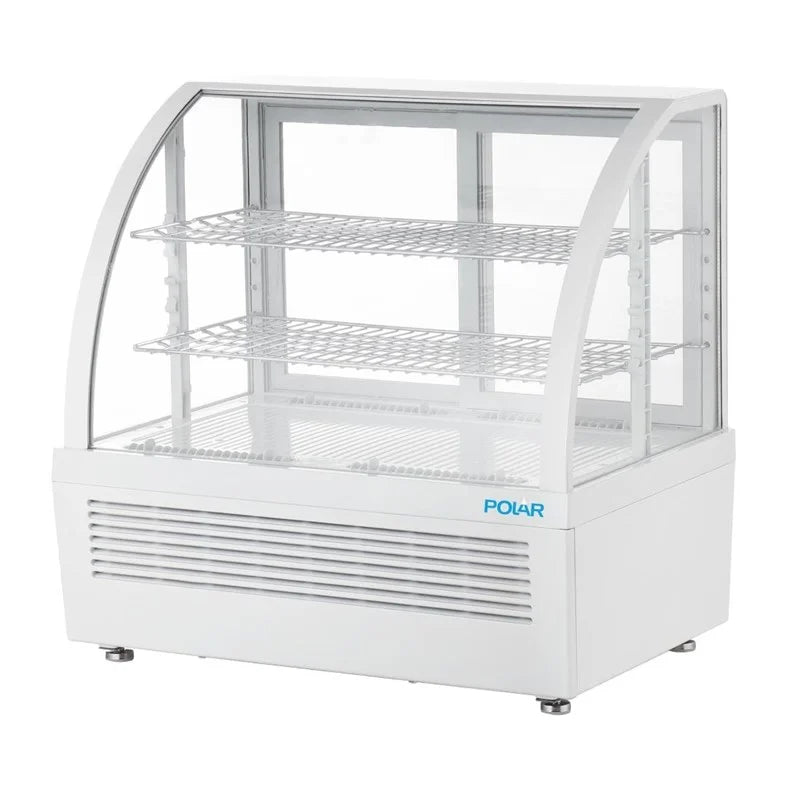 Polar C-Serie Tischkühlvitrine 100 Liter weiß