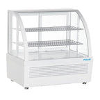 Polar C-Serie Tischkühlvitrine 100 Liter weiß