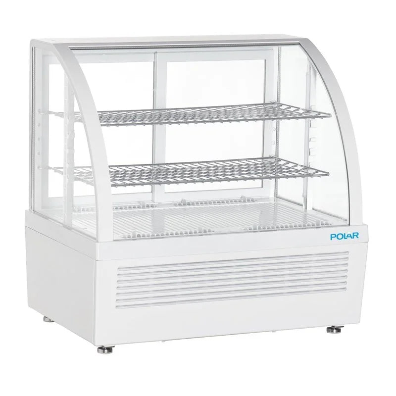 Polar C-Serie Tischkühlvitrine 100 Liter weiß