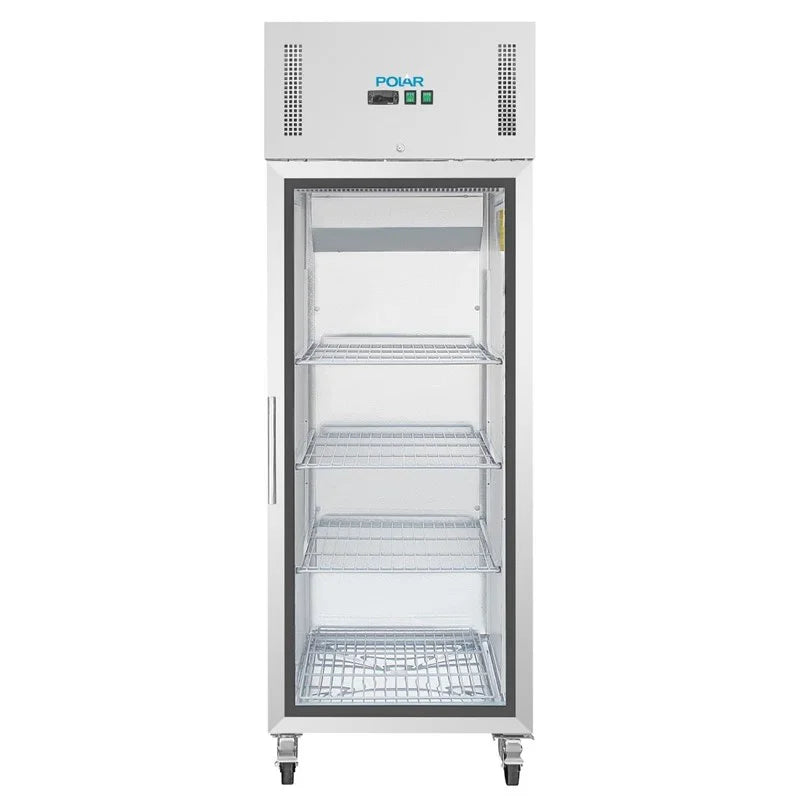 Polar G-Serie Gastro Kühlschrank 1-türig 600 Liter mit Glastür
