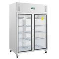 Polar G-Serie Gastro Kühlschrank 2-türig 1200 Liter mit Glastür