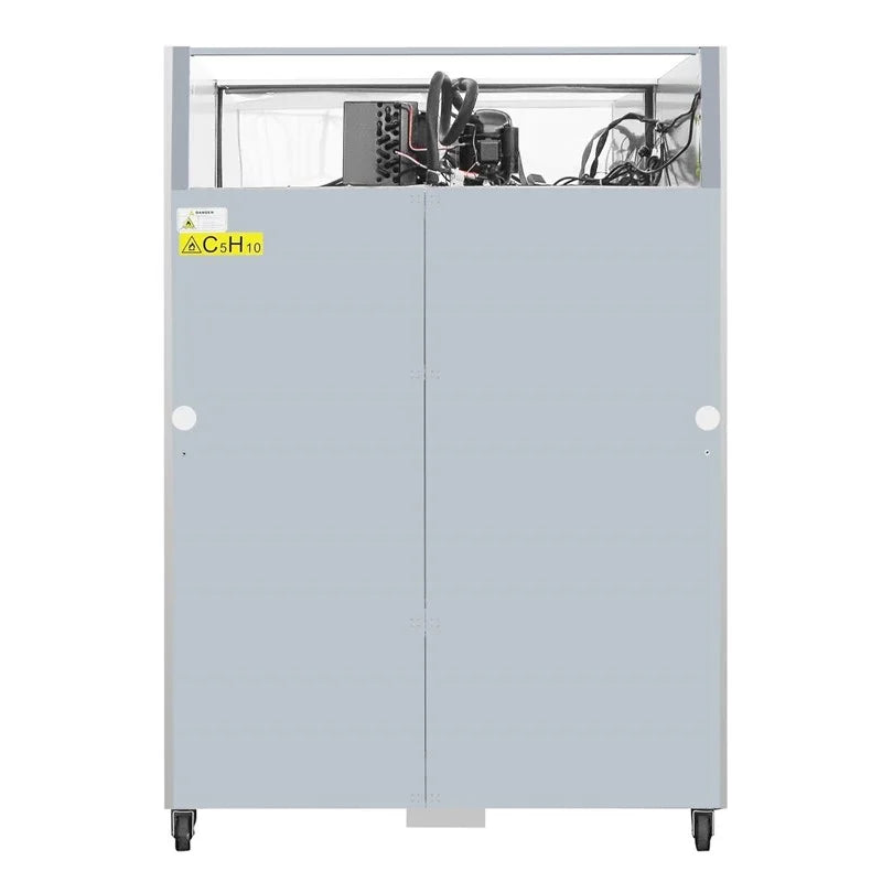 Polar G-Serie Gastro Kühlschrank 2-türig 1200 Liter mit Glastür