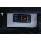 Polar C-Serie Tischkühlvitrine 86 Liter mit gebogener Tür, schwarz