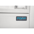 Polar C-Serie Tischkühlvitrine 68 Liter mit gebogener Tür, weiß
